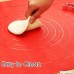 ME.FAN Large Silicone Pastry Mat - 23.5’’x17.5’’ No Painting Kneading Dough Mat with Measurement Non-Stick & Non-Slip (Yellow) - B07BCC379K